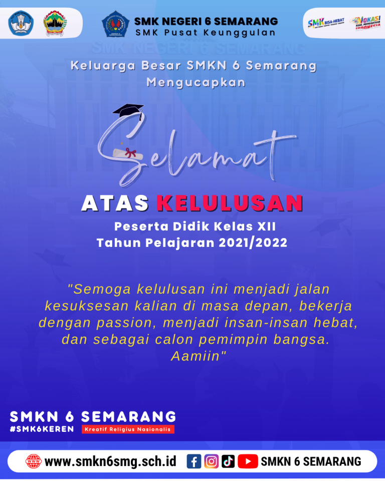SMK Negeri 6 Semarang – SMK Pusat Keunggulan